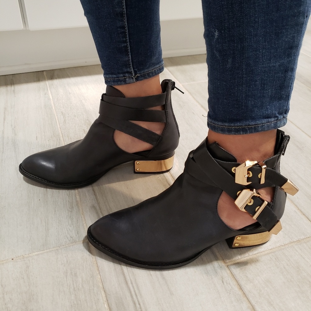 Jeffrey Campbell | Leather Booties Everly 7
